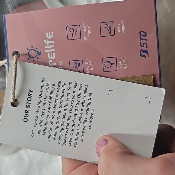 A Gray Slip- On Shoes Sz 8 - Picture 9 of 9